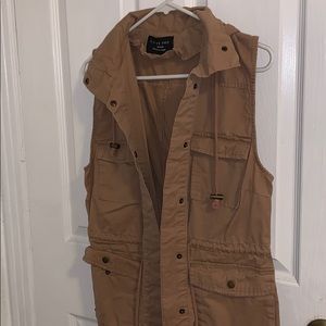 Utility Vest with hood